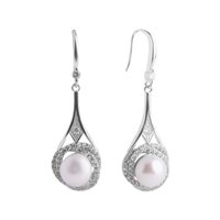 Orecchini Chi Mi Ama Gioielli Donna Dal mare con amore in Argento Perla 140258 - 140258